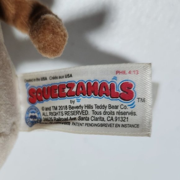 Squeezamals Bryce Pug Dog Plush Puppy Series 2 Slow Rise Squishy Stuffed Toy - Picture 3 of 4